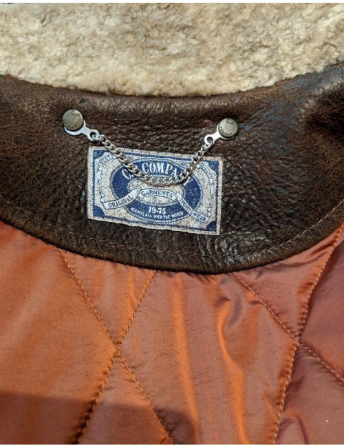CP Company cazadora bomber de piel