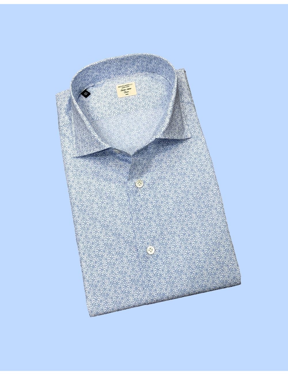 Mazzarellli camisa estampada luce | Almirante Seis