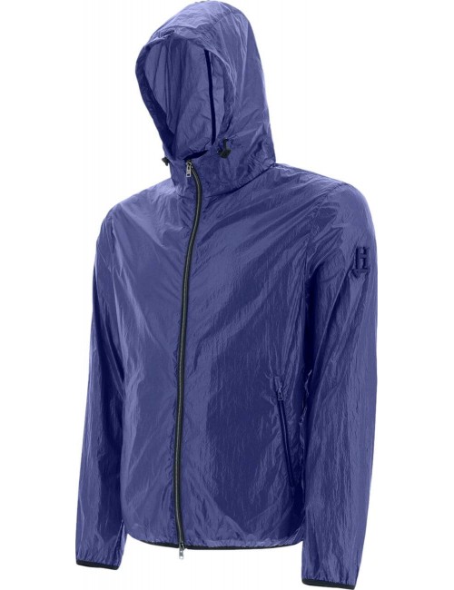 Herno cazadora gloss bomber azul añil | Almirante Seis Madrid