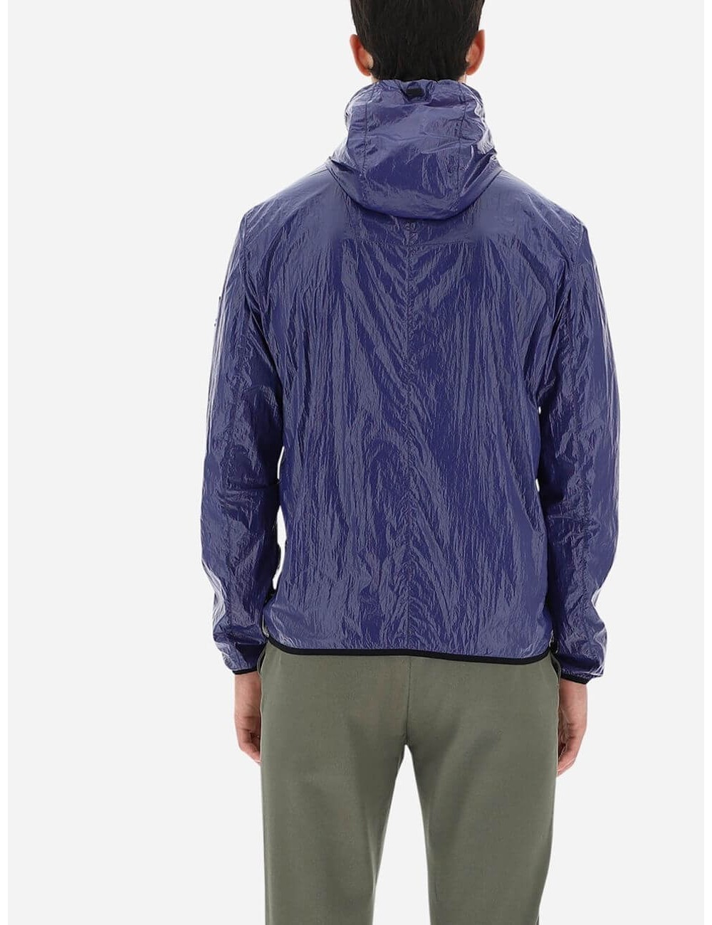 Herno cazadora gloss bomber azul añil | Almirante Seis Madrid