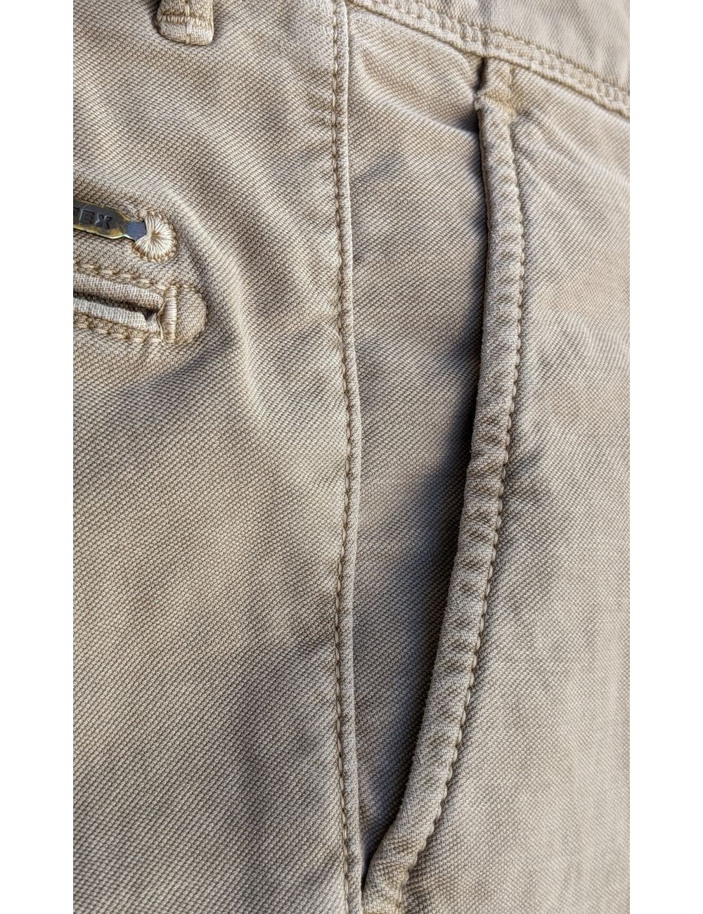 Pantalón Incotex beige efecto felpa |  Almirante Seis Madrid