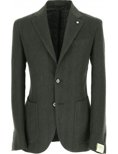 Almirante Seis Madrid | L.B.M.1911 Americana espiga ancha verde