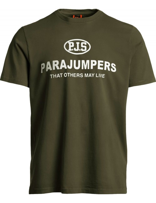 Parajumpers camiseta verde Toml Tee