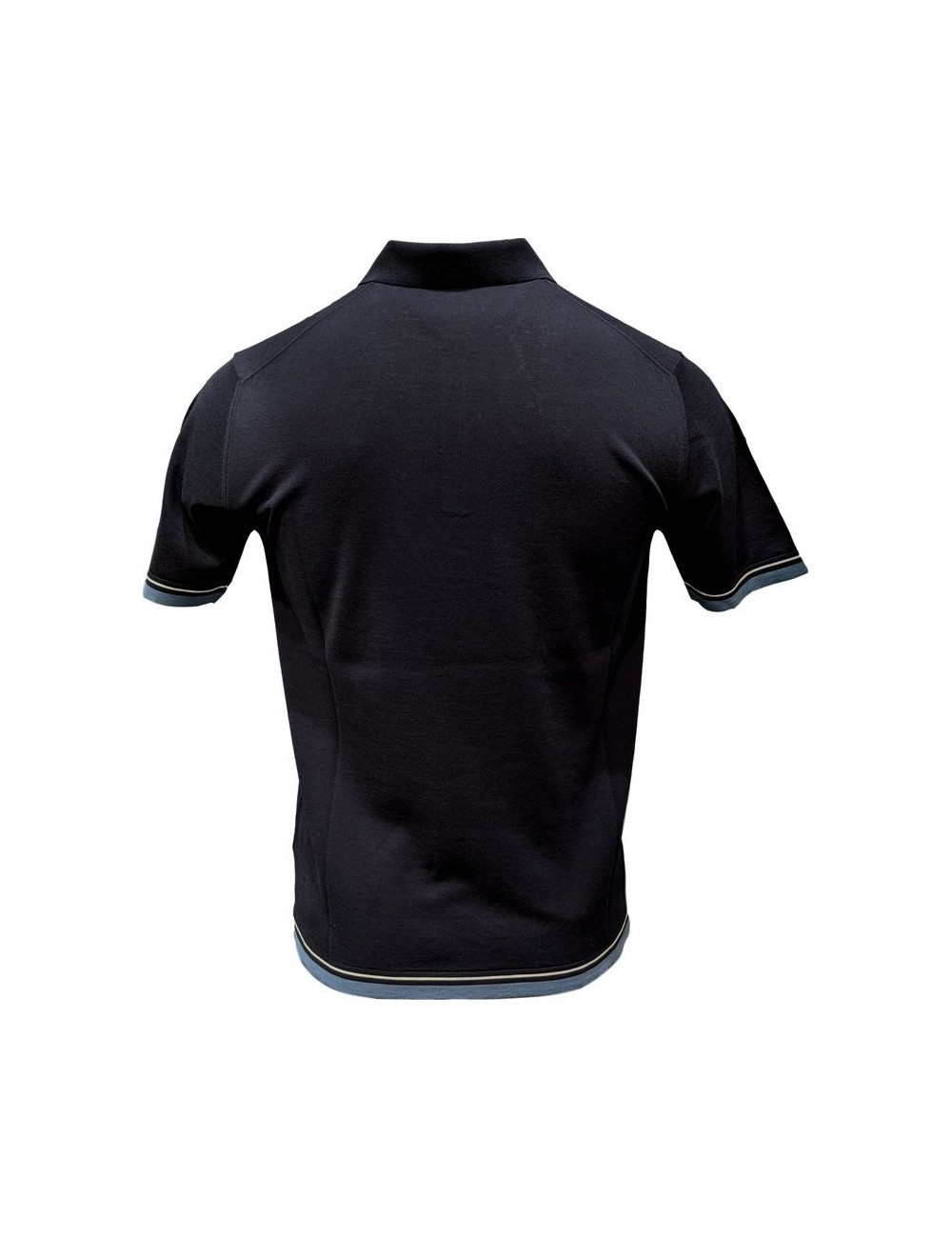 Polo manga corta azul ABKost de nueva colección Ego Madrid