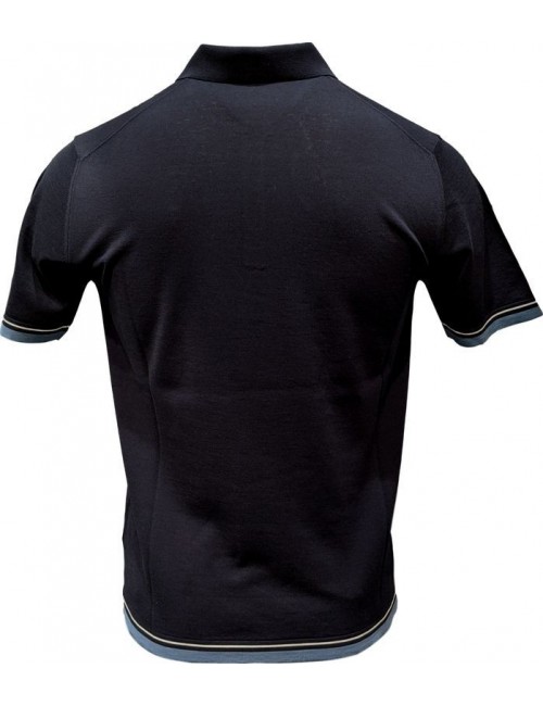 Polo manga corta azul ABKost de nueva colección Ego Madrid