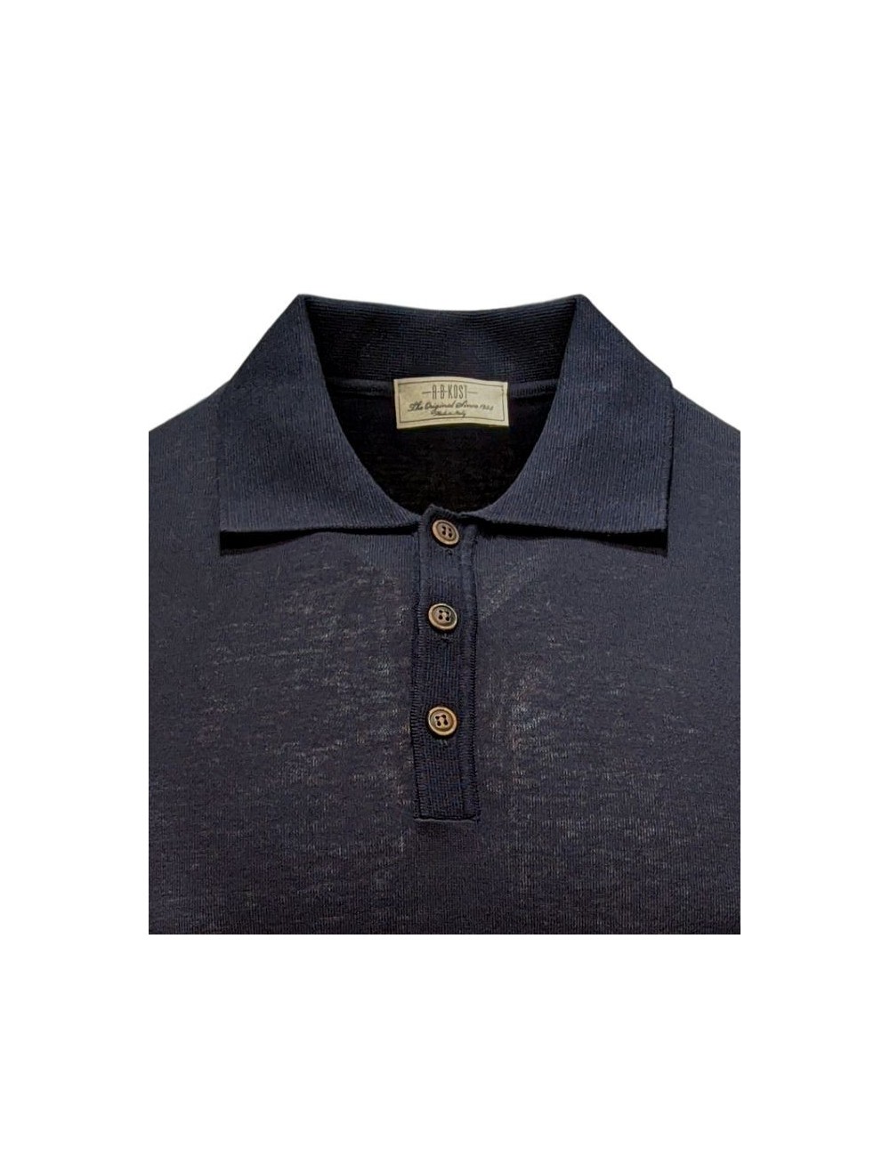 Polo manga corta azul ABKost de nueva colección Ego Madrid