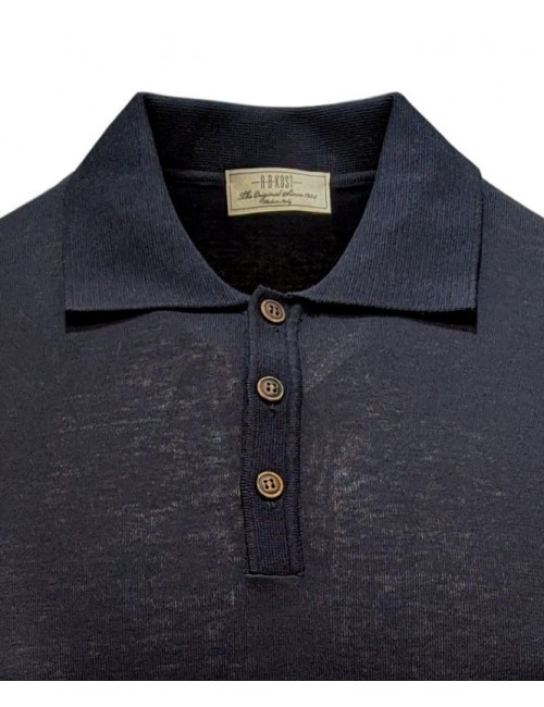 Polo manga corta azul ABKost de nueva colección Ego Madrid