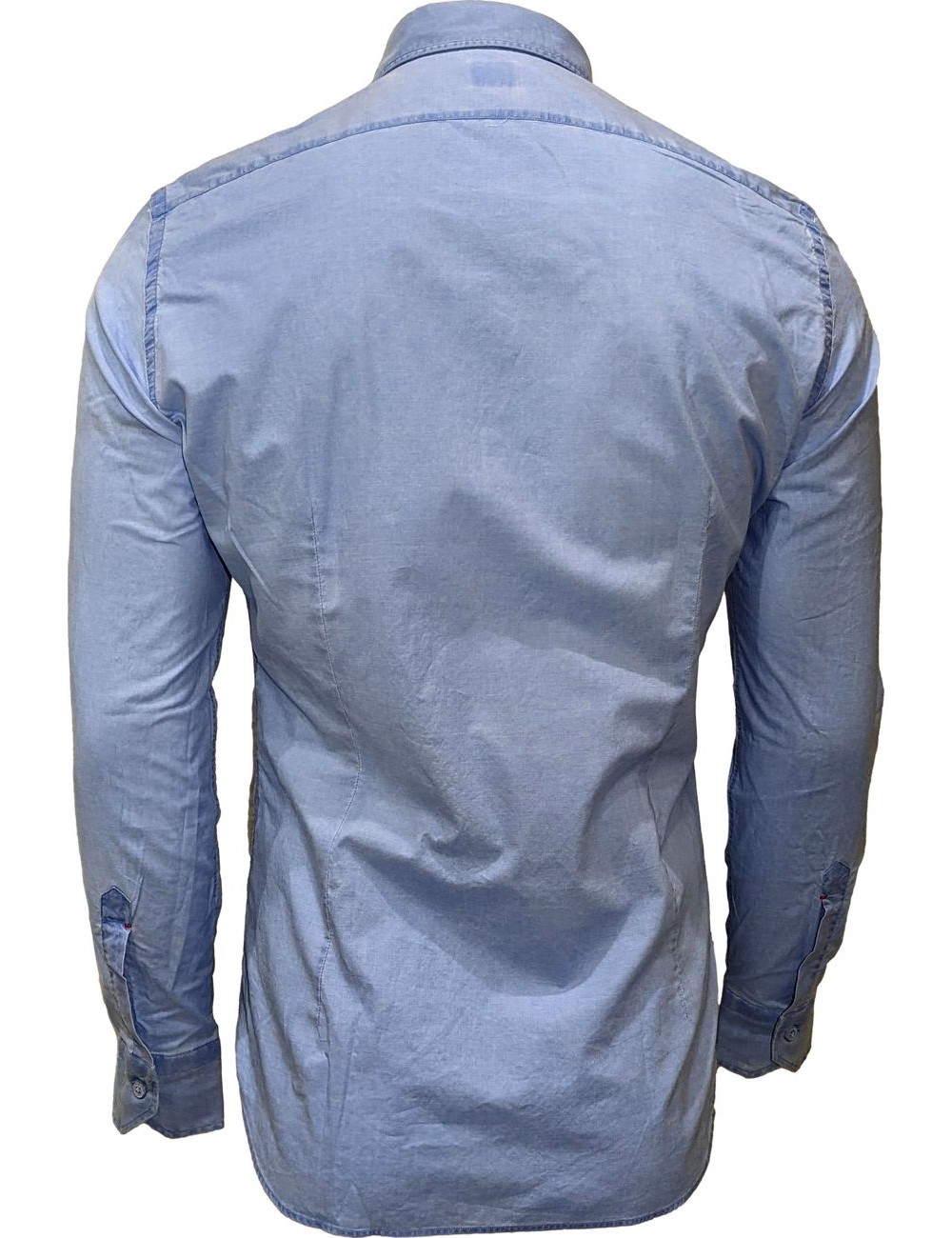 Camisa Mazzarelli popelín delave azul | Ego - Almirante Seis