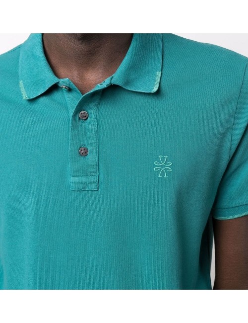 Jacob Cohën polo manga corta verde | Almirante Seis Madrid