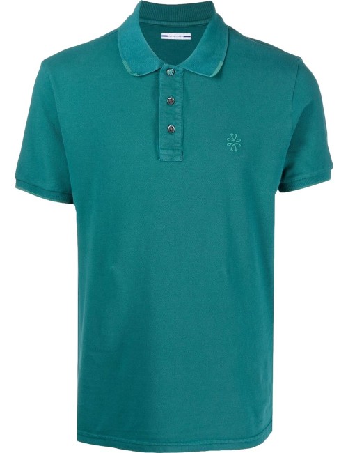 Jacob Cohën polo manga corta verde | Almirante Seis Madrid