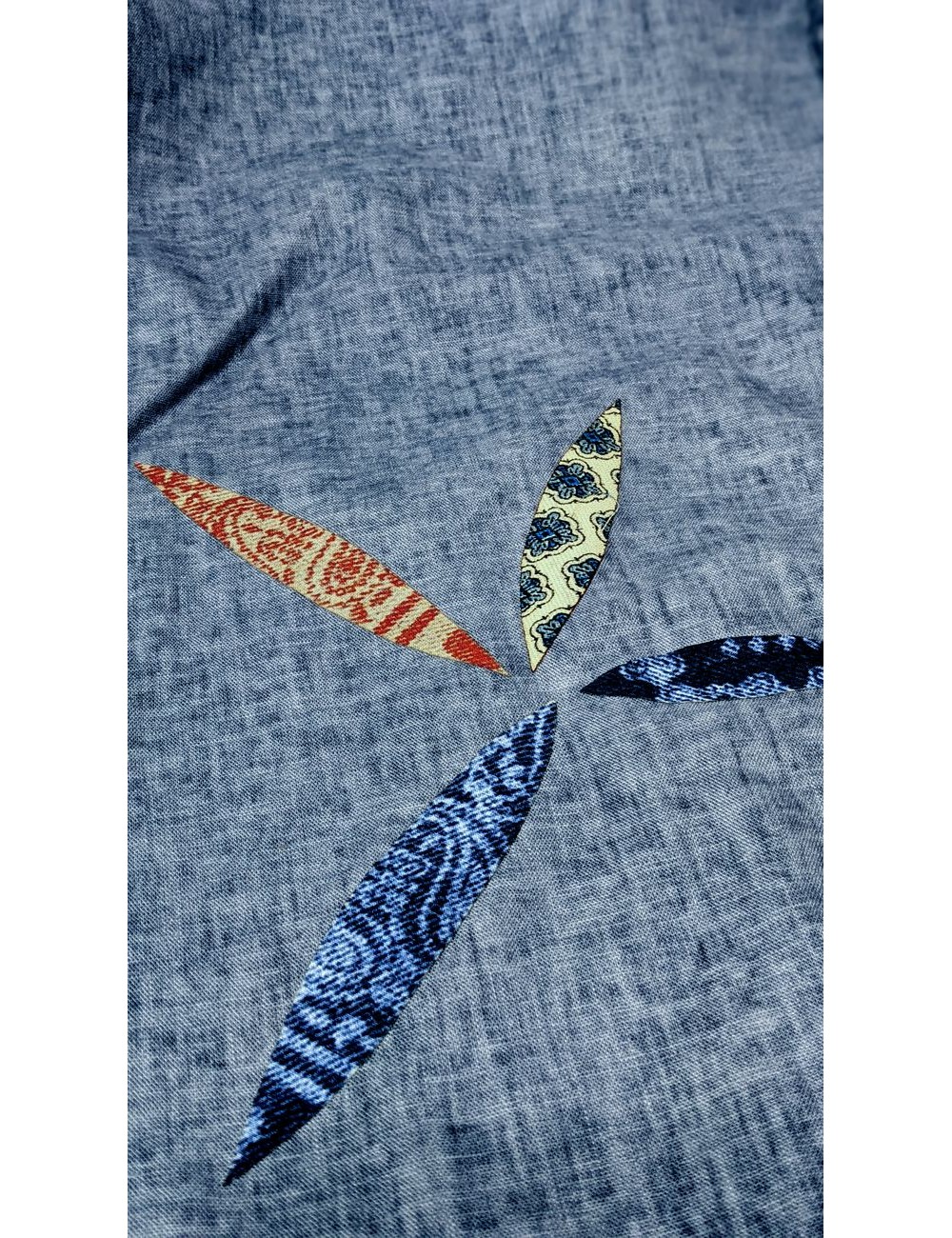 BoB camisa azul con bordados | Ego Madrid