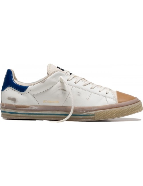 Starless sneaker oficial Hidnander blanco talonera azul | Ego Madrid