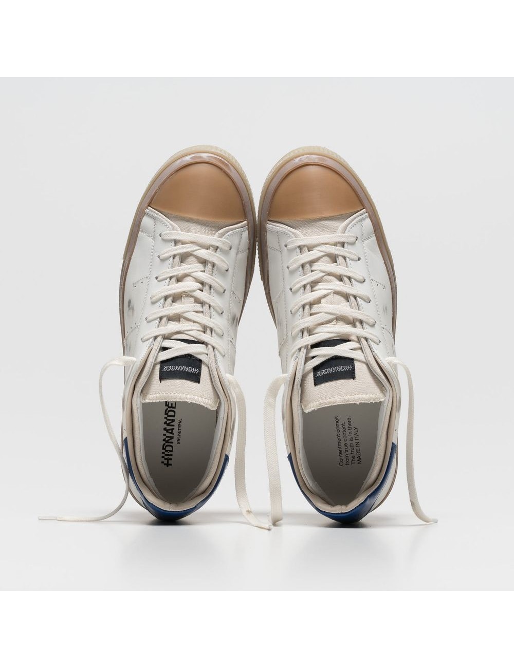 Starless sneaker oficial Hidnander blanco talonera azul | Ego Madrid