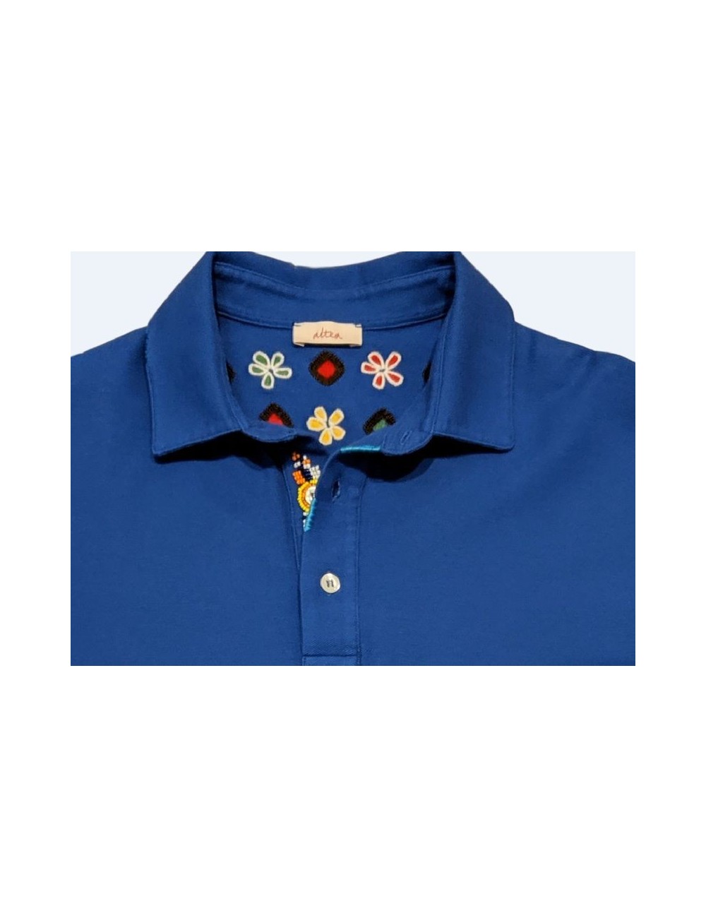 Polo manga corta hombre azul cobalto de Altea | Ego