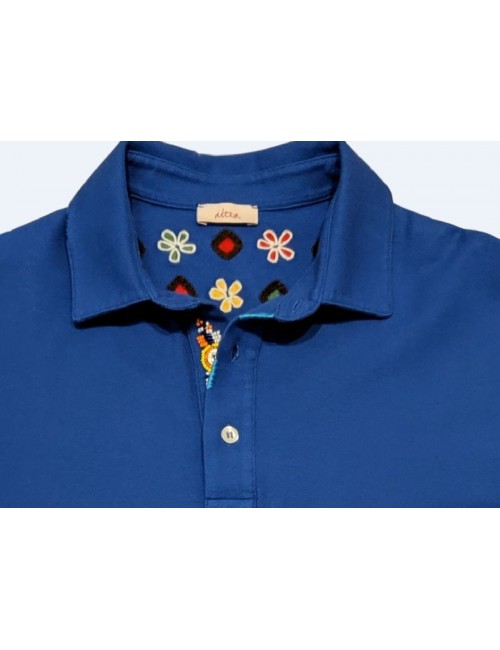 Polo manga corta hombre azul cobalto de Altea | Ego