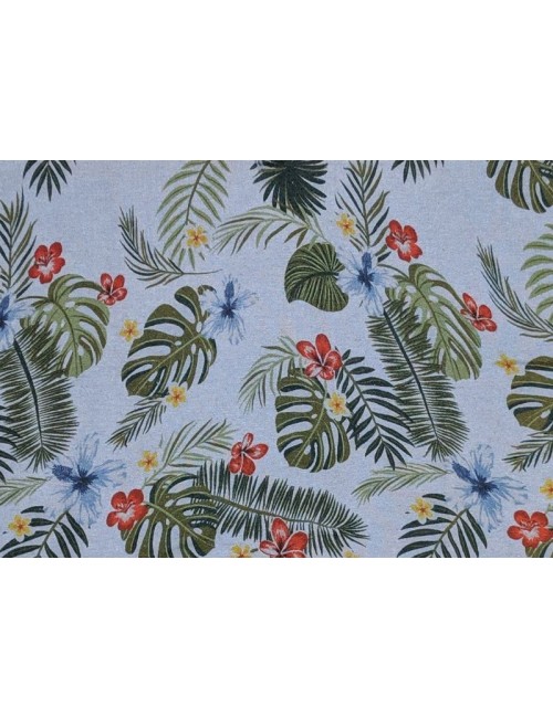 Polo manga corta hombre estampado floral de Altea en lino algodón|Ego