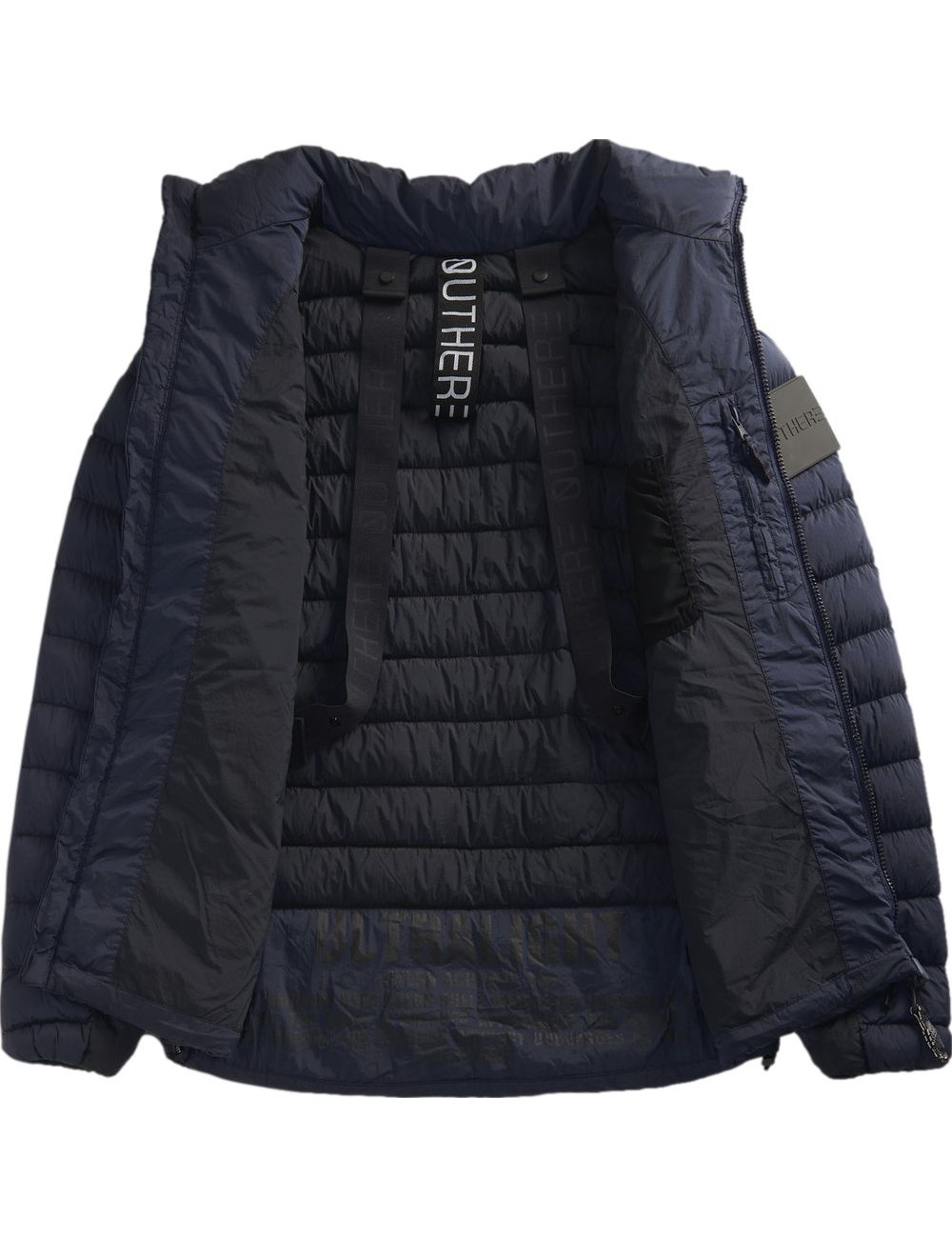 Outhere plumas ultralight azul Dyed T32 | Ego Madrid