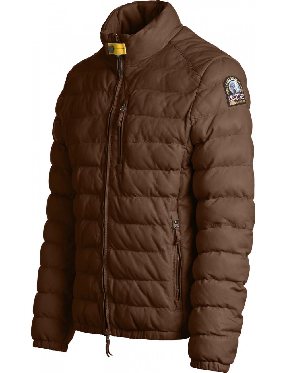 Cazadora piel marrón Ernie de Parajumpers oficial | Ego Madrid