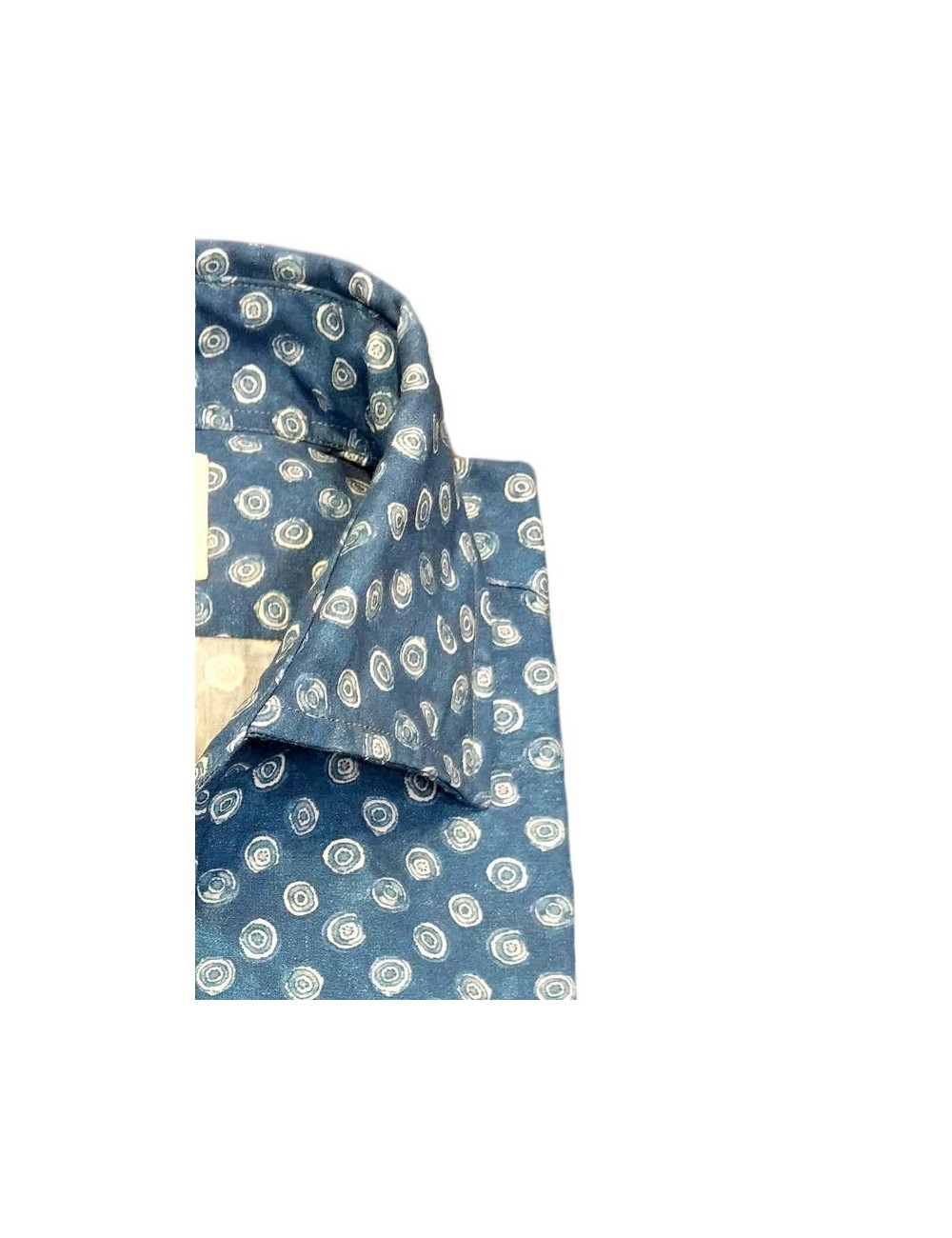Camisa hombre estampada azules| Ego Madrid