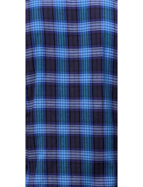 CAMISA CUADROS AZUL TINTORIA MATTEI | EGO Madrid