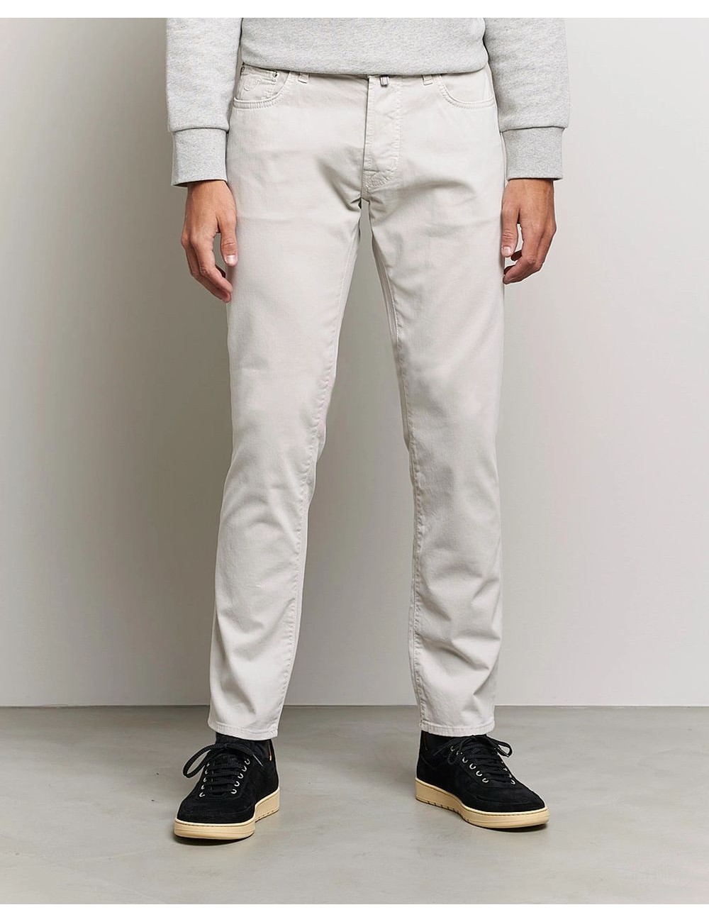 Jacob Cohën vaquero gabardina suave algodón blanco roto | A6 Madrid