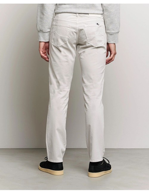 Jacob Cohën vaquero gabardina suave algodón blanco roto | A6 Madrid