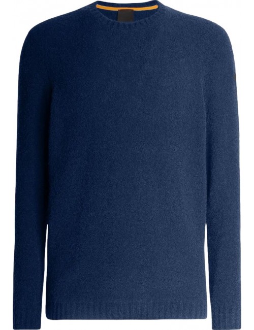 EGO | jersey chenilla bucle cuello redondo azul
