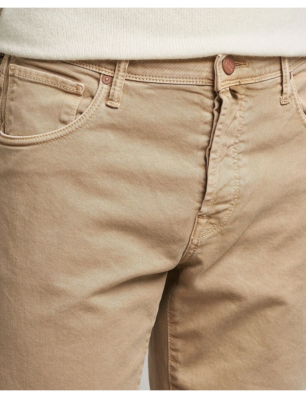 A6 | Incotex blue division vaquero algodón beige