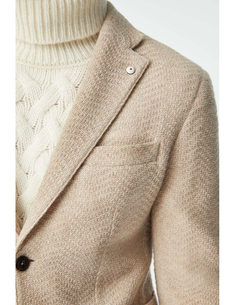 A6 | L.B.M. americana punto beige mascarpone