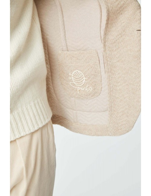 A6 | L.B.M. americana punto beige mascarpone