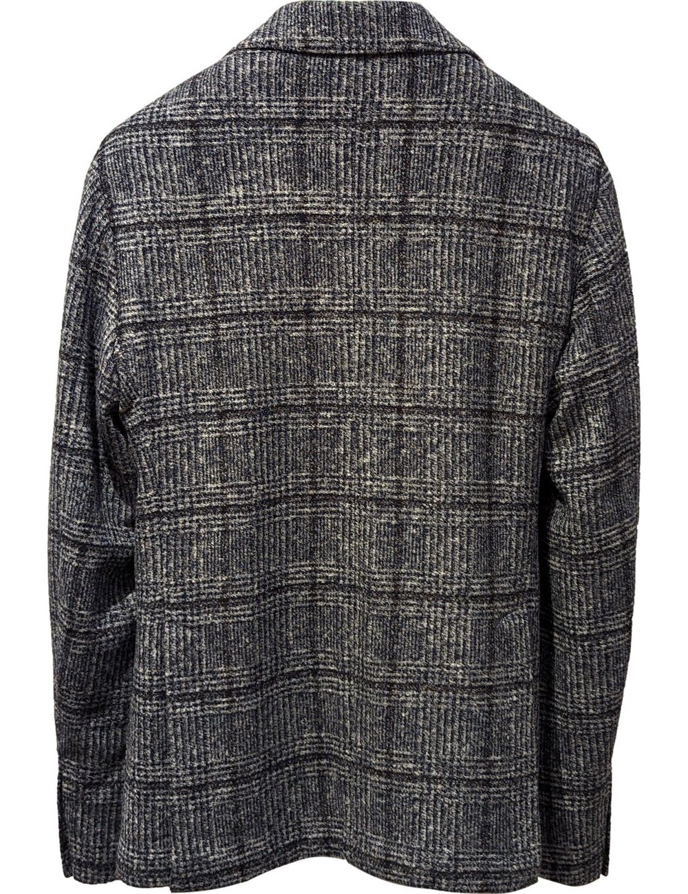 A6 | L.B.M. americana punto cuadros azules