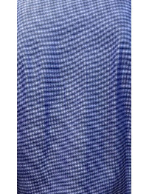 Almirante Seis | Mazzarelli camisa azul Francia micro dibujo