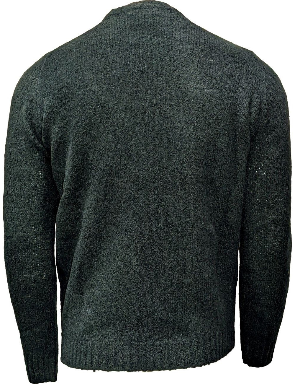 Ego Madrid | Ferrante jersey cashmere mafilé verde cuello redondo