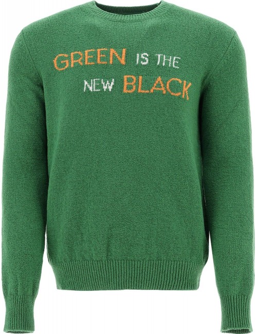 Herno Jersey Globe green is the new black verde sostenible | Ego Madrid