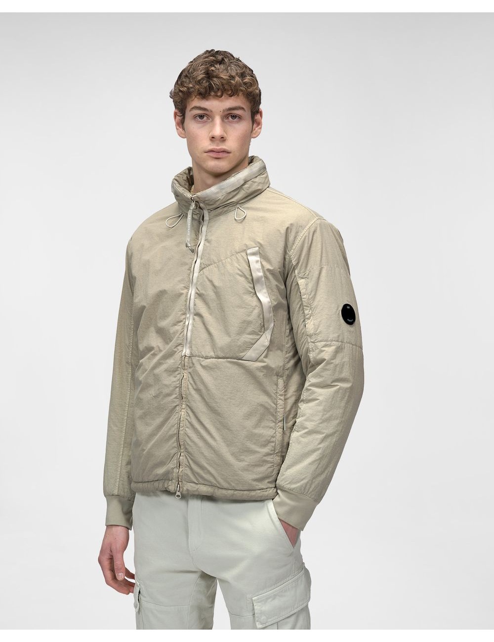 Ego Madrid | CP Company cazadora FLATT NYLON oxfort tan arena