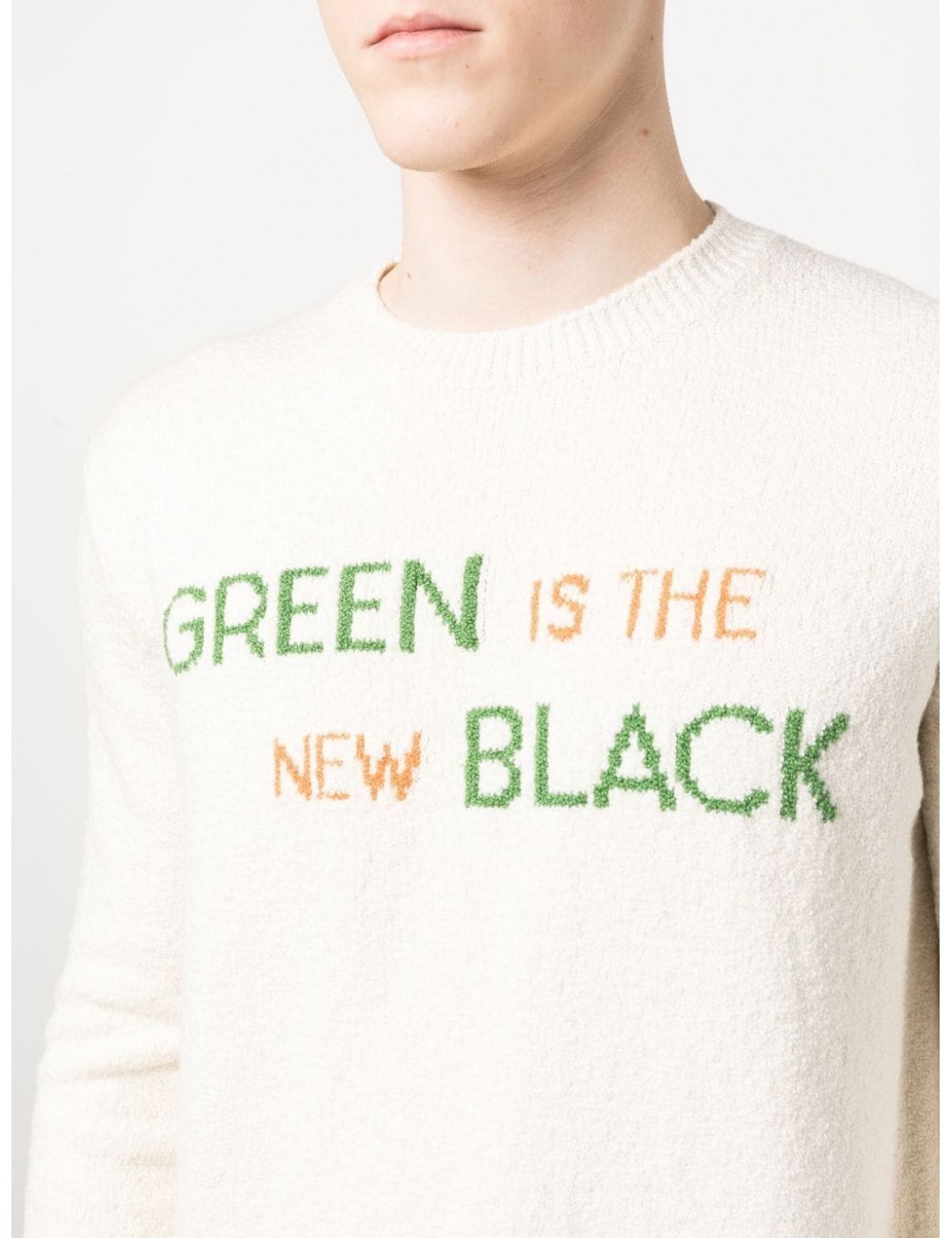 Herno JerseyGlobe green is the new black  sostenible | Ego Madrid
