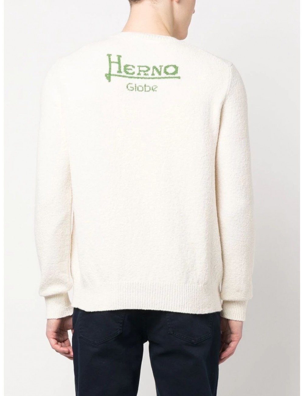 Herno JerseyGlobe green is the new black  sostenible | Ego Madrid
