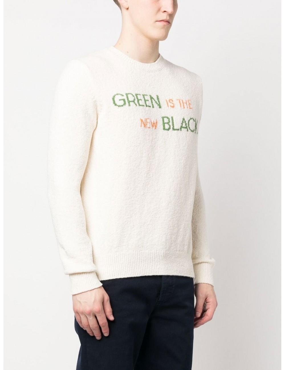 Herno JerseyGlobe green is the new black  sostenible | Ego Madrid