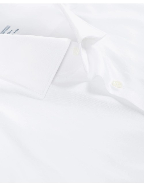 Mazzarelli camisa blanca popelín Green Stone Almirante Seis Madrid