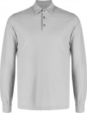 ZANONE polo IceCotton gris manga larga