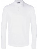 ZANONE polo IceCotton blanco manga larga