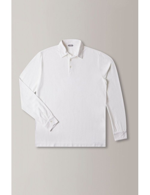 Almirante Seis Madrid | ZANONE polo Ice Cotton blando manga larga