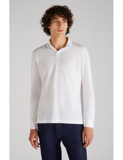 Almirante Seis Madrid | ZANONE polo Ice Cotton blando manga larga