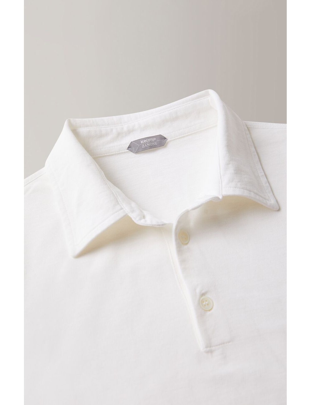 Almirante Seis Madrid | ZANONE polo Ice Cotton blando manga larga