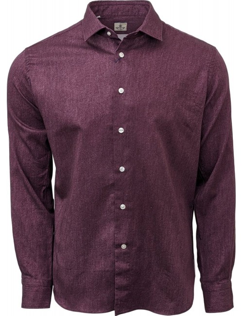 Camisa Giangi Franela granate
