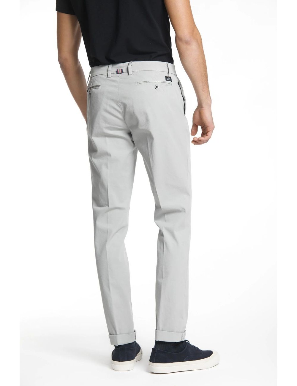 Masons pantalón chino torino gris claro en Almirante Seis Madrid