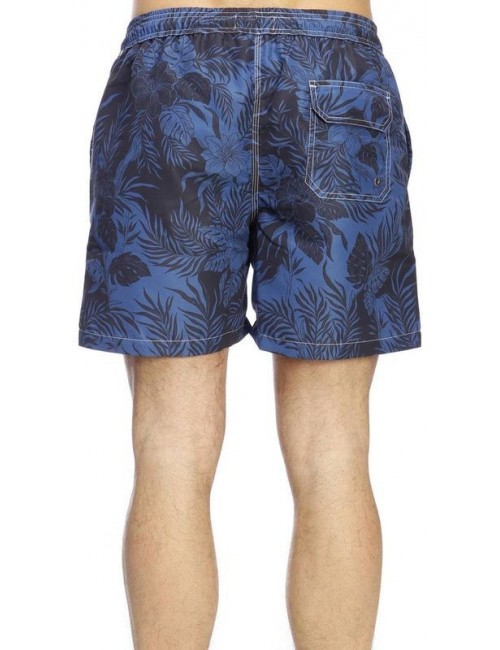 Bañador estampado azul con secado rápido de Brooksfield Madrid