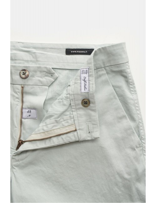 Bermuda elástica fina gris cemento Mason's  | Almirante Seis Madrid