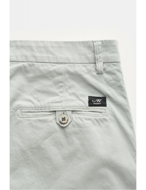 Bermuda elástica fina gris cemento Mason's  | Almirante Seis Madrid