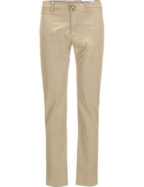 Pantalón chino Jacob Cohën bobby beige | Almirante Seis Madrid